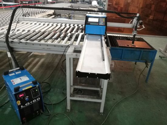 Špičková kvalita plazmového řezacího stroje s velkou plazmou 2000 * 6000 mm řezač plechu 100A cnc