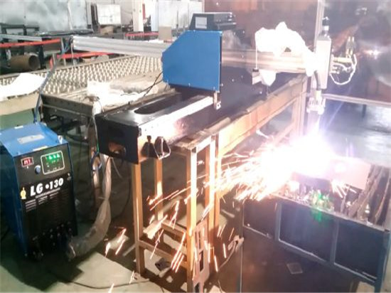 Přenosný CNC plazmový plazmový řezací stroj pro nerez, uhlíkovou ocel a levnější součásti