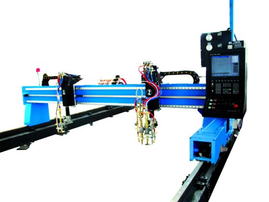 Prenosný CNC plazmový řezací stroj a automatický plynový řezací stroj s ocelovou dráhou