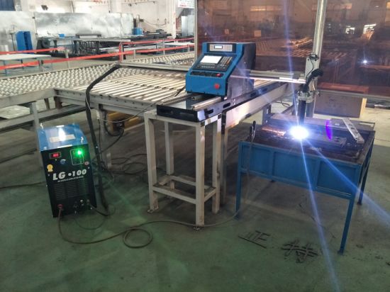 Čína uhlíková ocel / nerezová CNC plazmový řezací stroj Cena