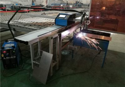Čína výrobce Počítačem řízené CNC plazmové řezačky použití pro řezaný hliník nerezová ocel / železo / kov