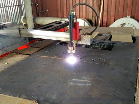 CNC měděná ocelová deska řezací stroj přenosný plazmový řezací stroj
