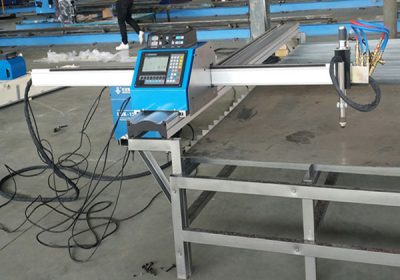 přenosný mini CNC plazmový řezací stroj 120A CNC řezací stroj z ušlechtilé oceli / 1600 * 3400mm řezání s certifikátem CE